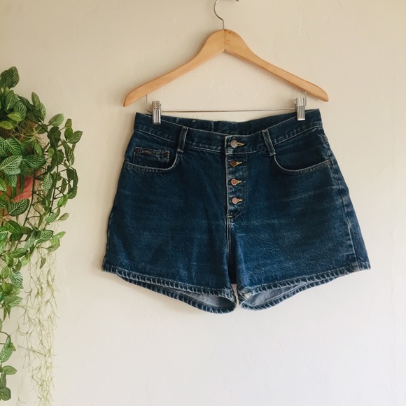 High waisted Jean Shorts - Picture 3 of 10